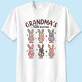 Grandma's Little Bunnies Floral Easter Personalized Shirt