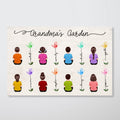 Grandma's Garden, Where Love Blossoms, DIY Handprint, Gift For Grandma, Personalized Poster
